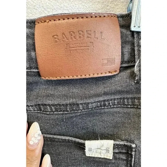 Barbell Jeans‎ Mens 28x33 Slim Athletic Black Performance Stretch Apparel Denim - Picture 3 of 10